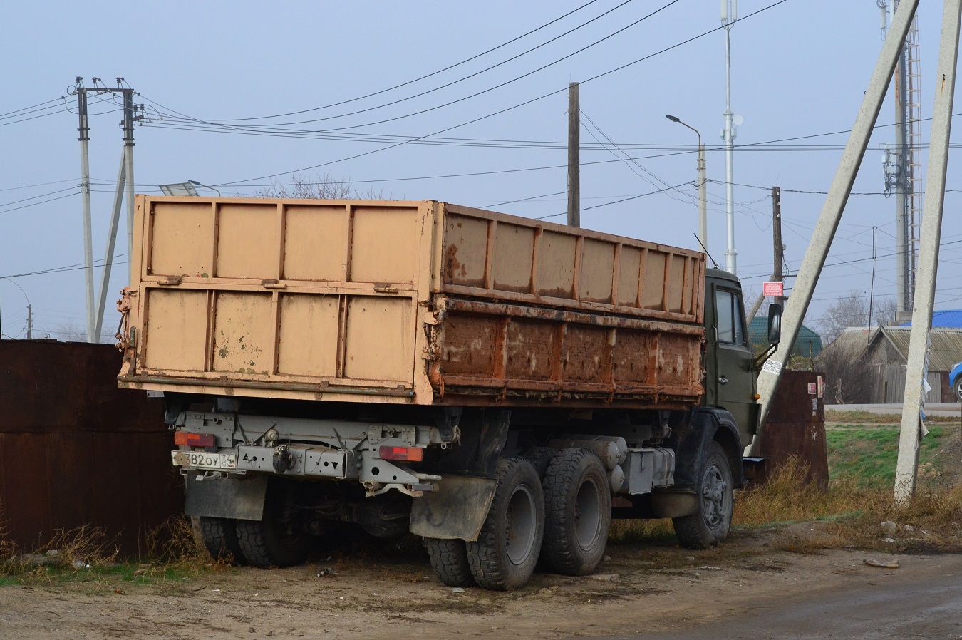 Волгоградская область, № Н 382 ОУ 34 — КамАЗ-5320