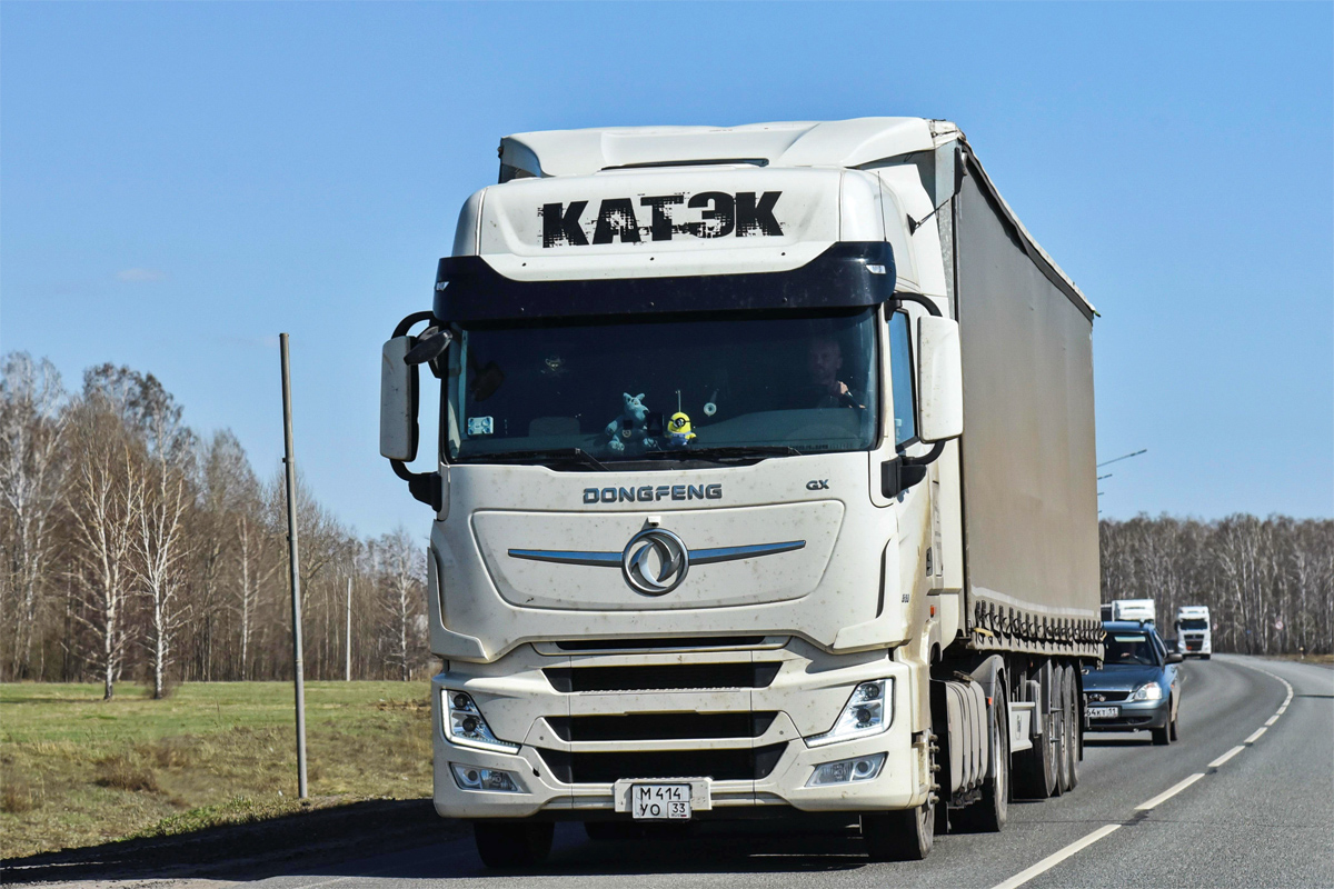 Владимирская область, № М 414 УО 33 — Dongfeng GX DFH4180