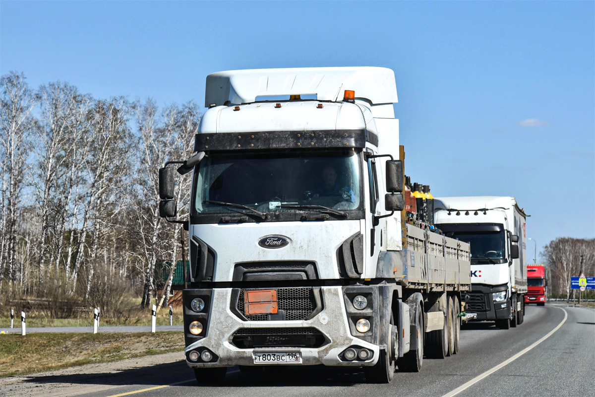 Свердловская область, № Т 803 ВС 196 — Ford Cargo ('2012) 1848T