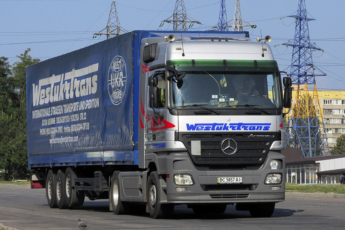 Львовская область, № ВС 5857 АІ — Mercedes-Benz Actros ('2003) 1841