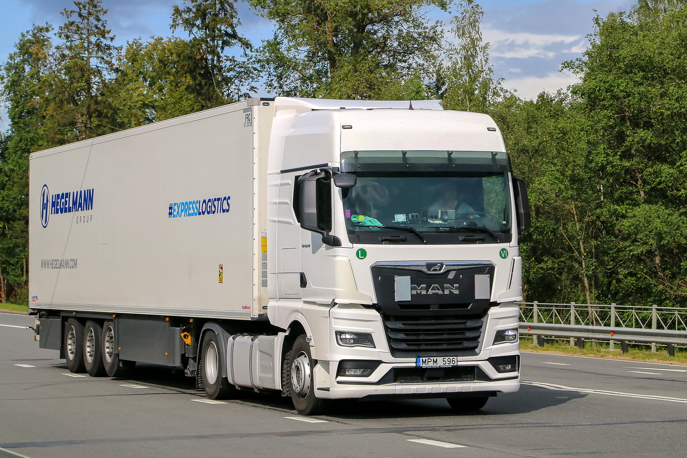 Литва, № MPM 596 — MAN TGX ('2020) 18.510