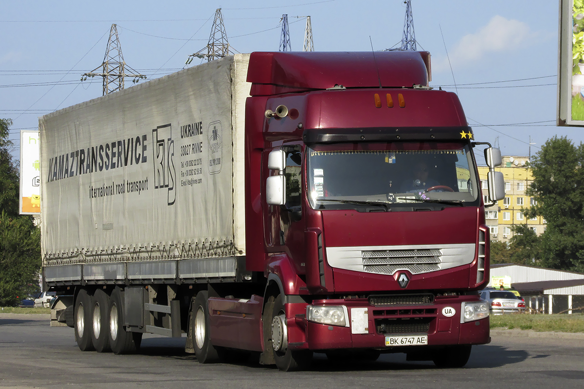 Ровненская область, № ВК 6747 АЕ — Renault Premium ('2006)