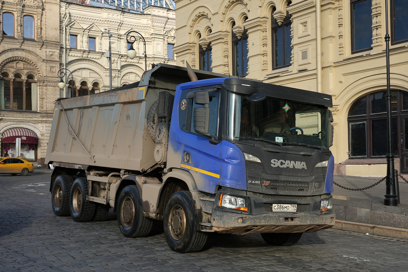 Москва, № С 386 МО 799 — Scania ('2016) P440