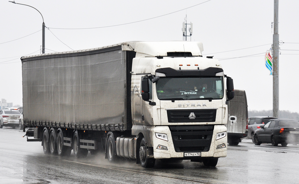 Севастополь, № В 774 ЕУ 92 — Sitrak C7H ZZ4186