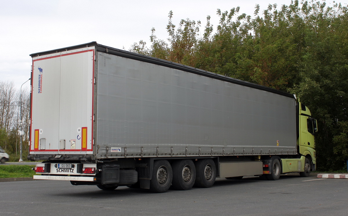 Литва, № GU 063 — Schmitz Cargobull S.CS / SCB*S3T / S01