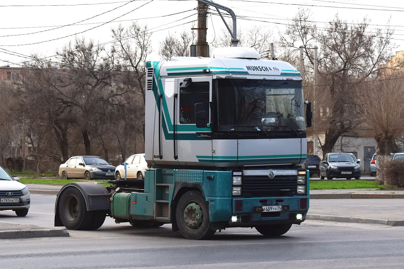 Волгоградская область, № А 659 УН 34 — Renault Magnum Integral ('1997)