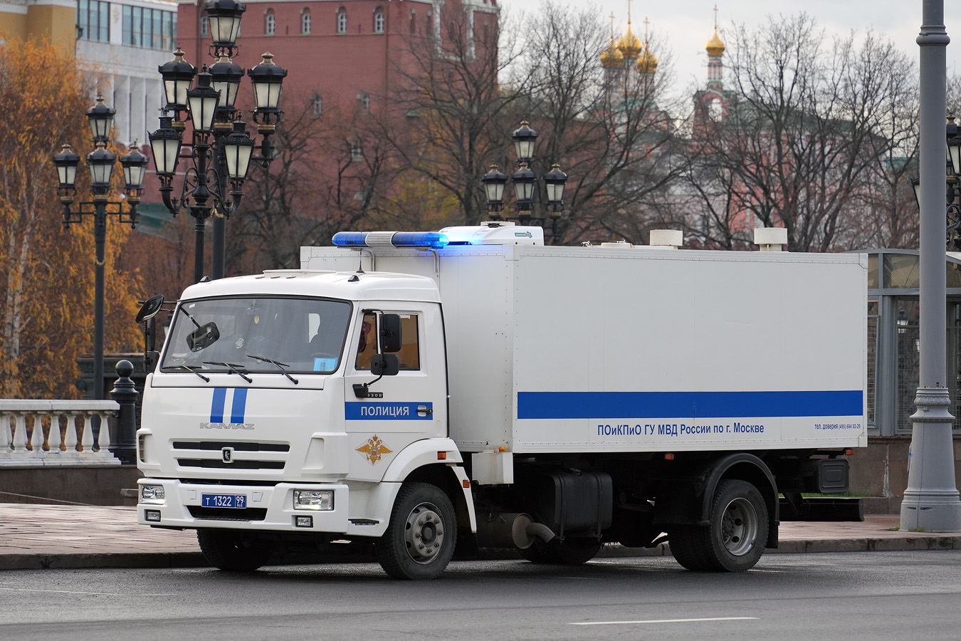 Москва, № Т 1322 99 — КамАЗ-4308-G5(69)