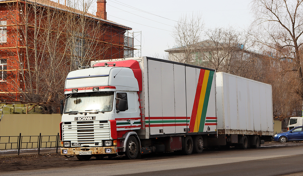 Челябинская область, № К 250 МС 174 — Scania (II) R142H