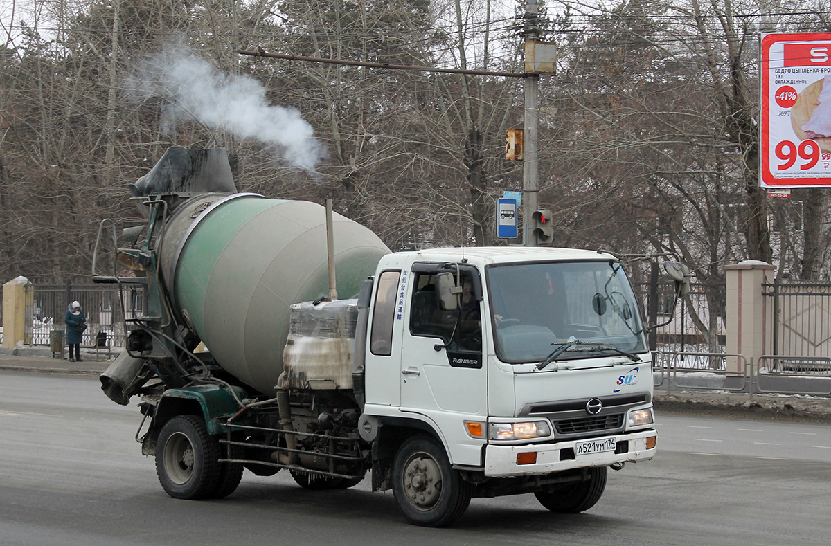 Челябинская область, № А 521 УМ 174 — Hino Ranger
