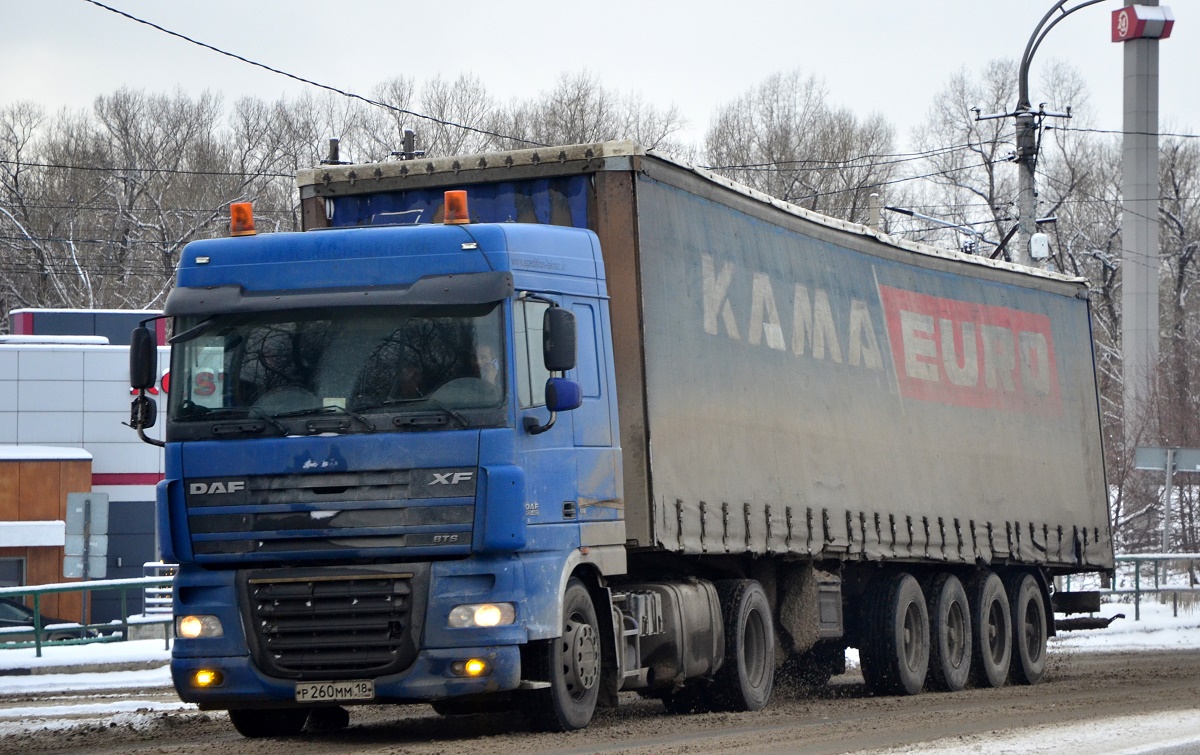 Удмуртия, № Р 260 ММ 18 — DAF XF95 FT