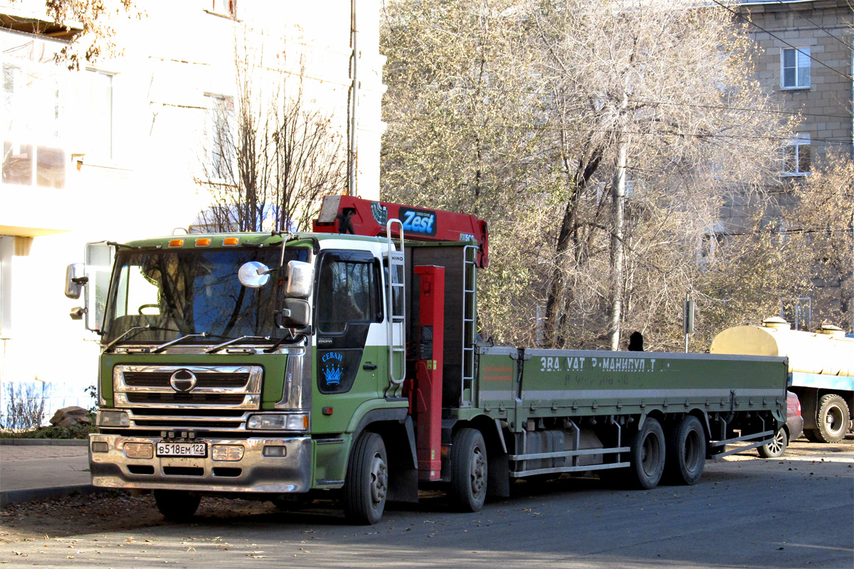 Алтайский край, № В 518 ЕМ 122 — Hino Profia