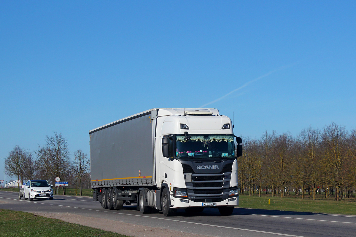 Литва, № MEC 310 — Scania ('2016) R450
