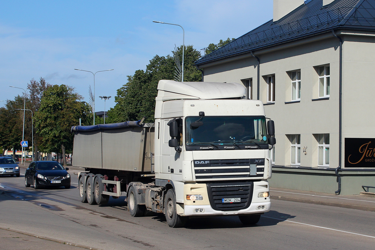Литва, № MOK 204 — DAF XF105 FT