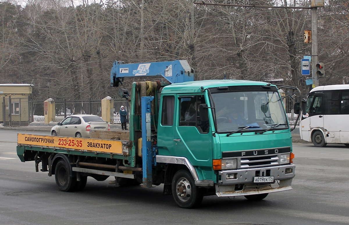 Челябинская область, № А 019 ЕК 174 — Mitsubishi Fuso Fighter