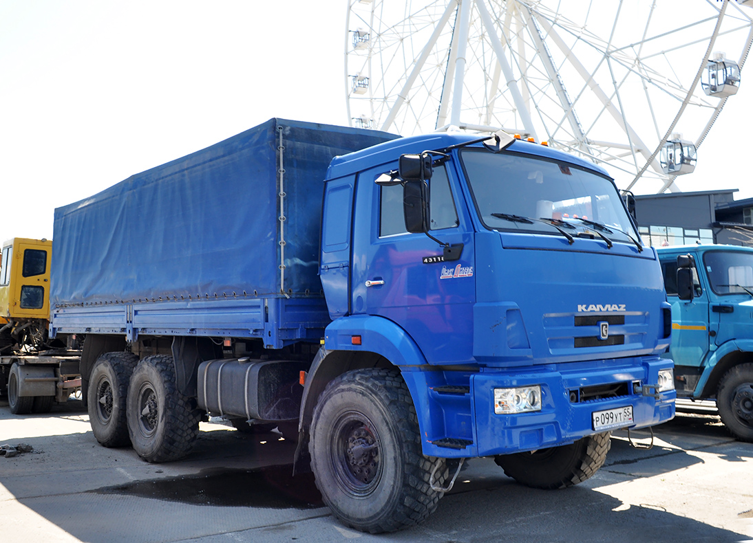 Омская область, № Р 099 УТ 55 — КамАЗ-43118-24