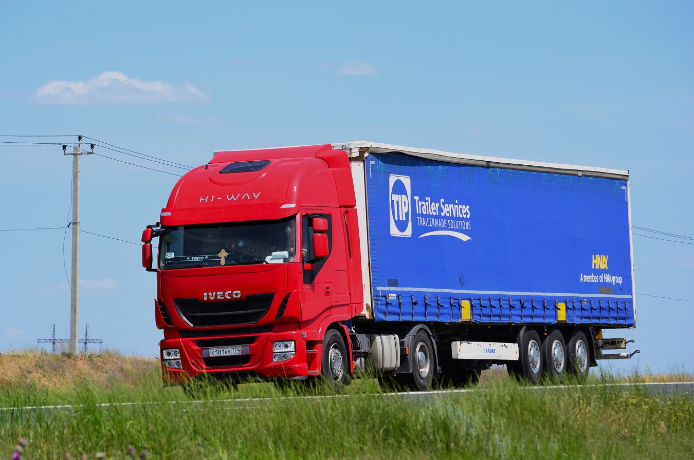Челябинская область, № К 181 КК 774 — IVECO Stralis ('2012)
