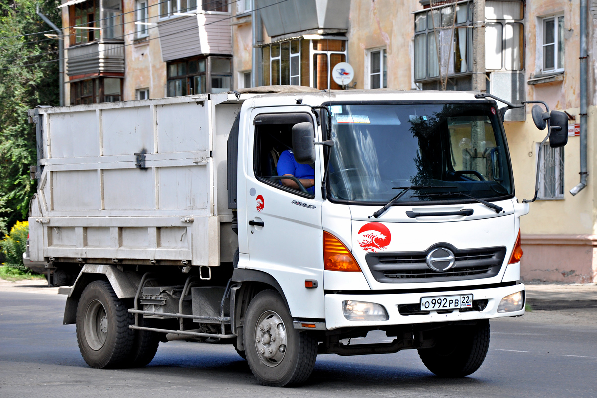 Алтайский край, № О 992 РВ 22 — Hino Ranger