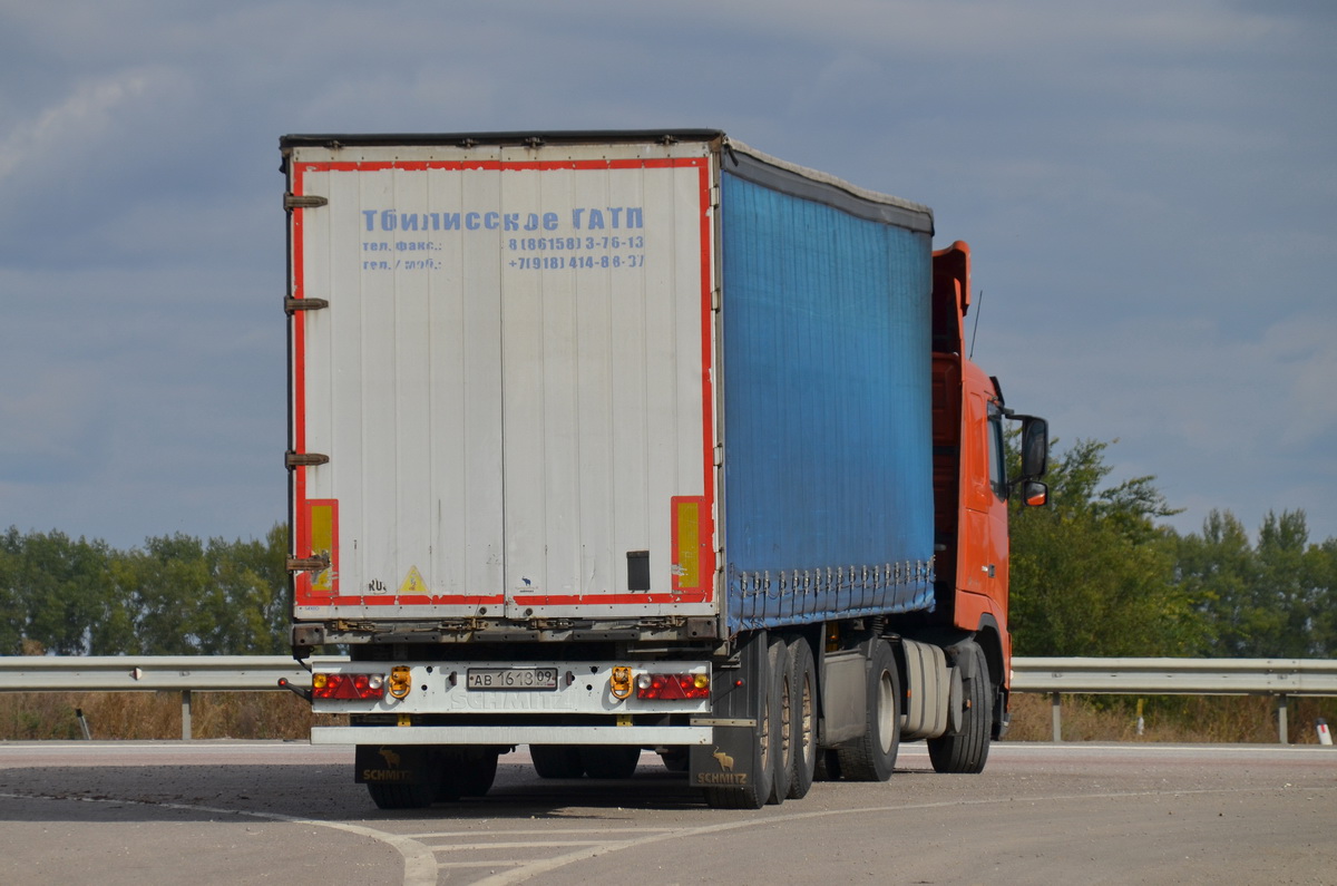 Карачаево-Черкесия, № АВ 1618 09 — Schmitz Cargobull S.CS / SCB*S3T / S01