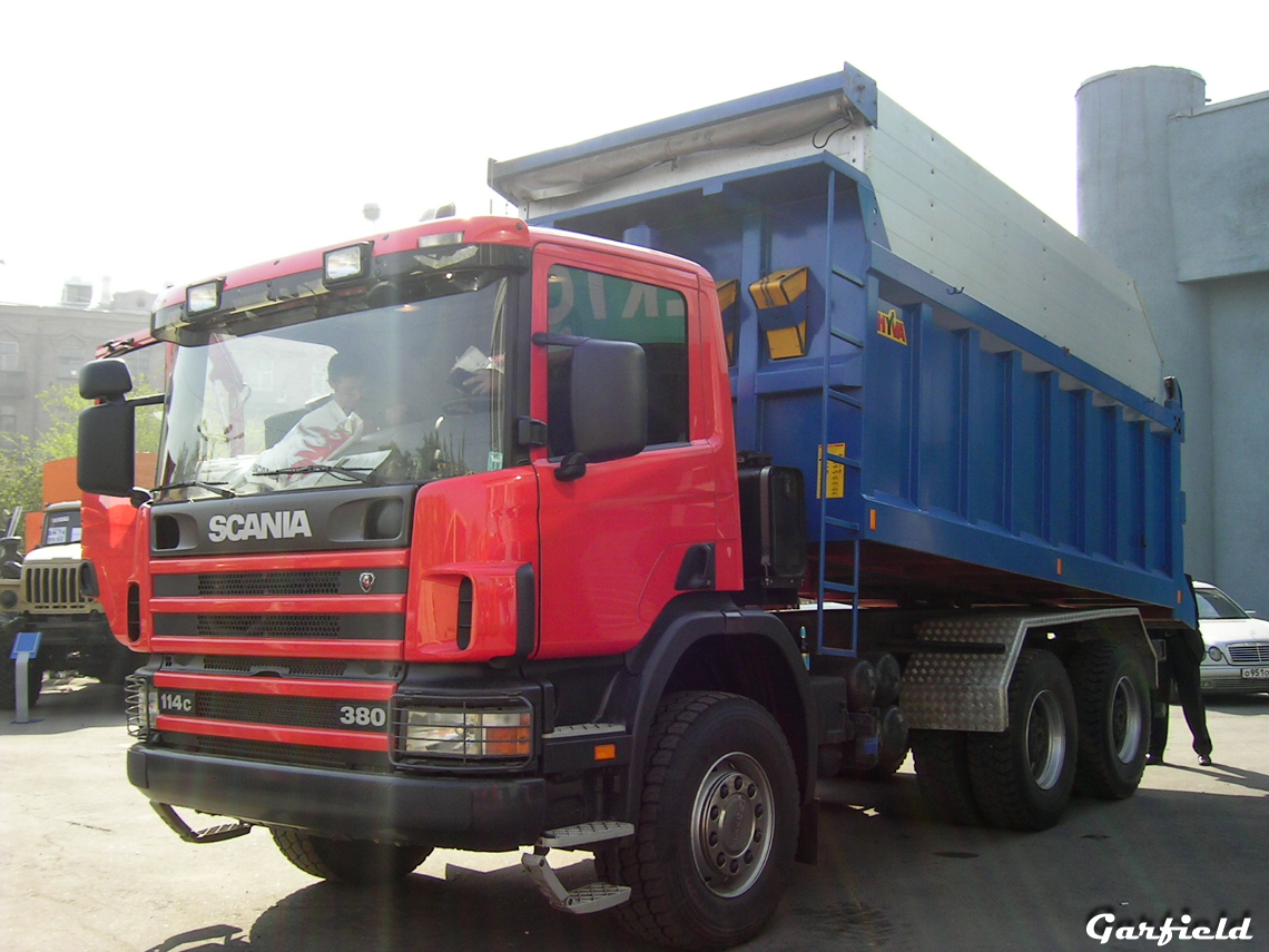Кемеровская область, № (42) Б/Н 0093 — Scania ('1996) P114C; Кемеровская область — Автомобили без номеров; Кемеровская область — Новые автомобили; Кемеровская область — Уголь России и Майнинг 2005