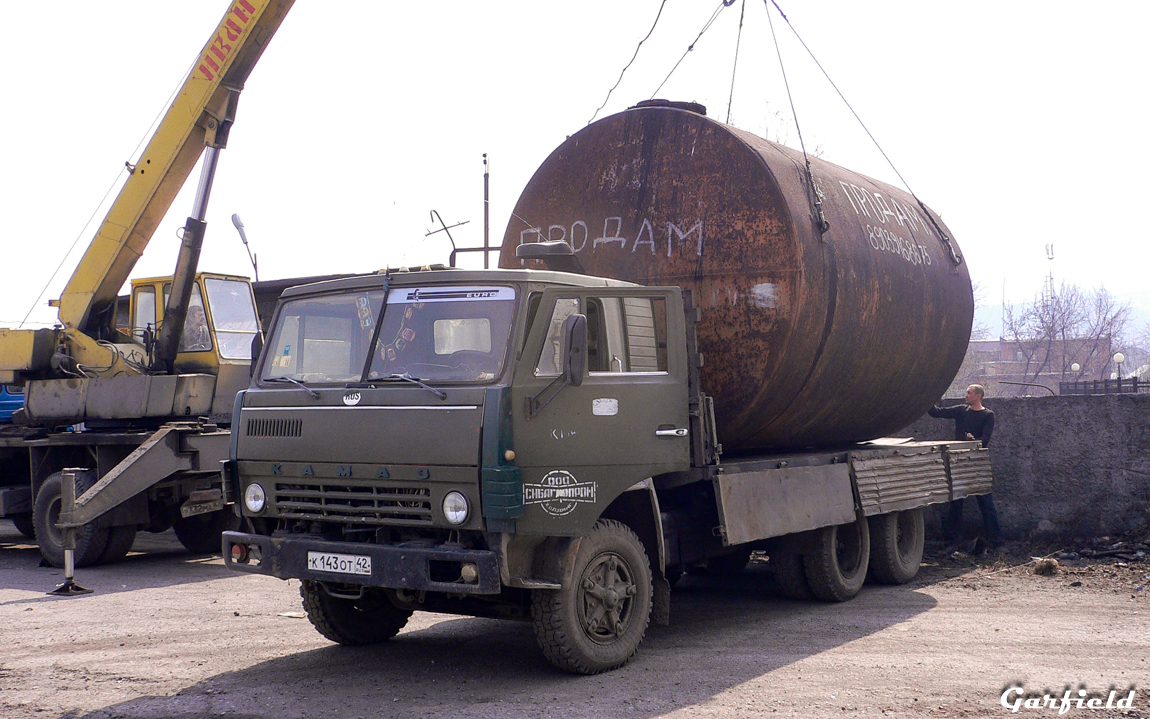 Кемеровская область, № К 143 ОТ 42 — КамАЗ-53212