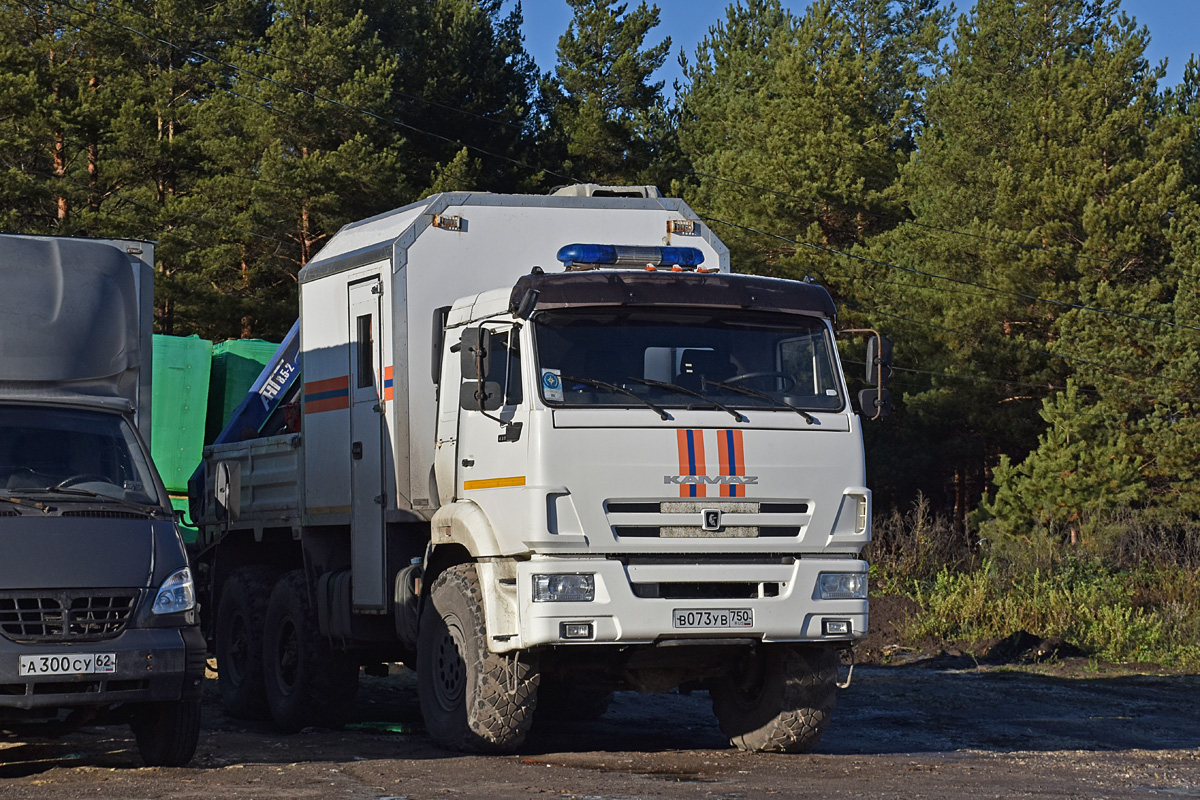 Москва, № В 073 УВ 750 — КамАЗ-43118-50