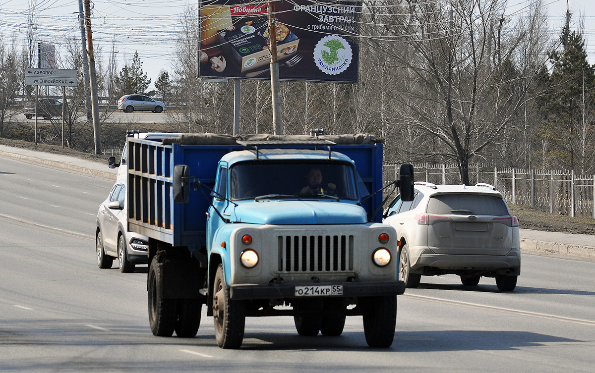 Омская область, № О 214 КР 55 — ГАЗ-53-12