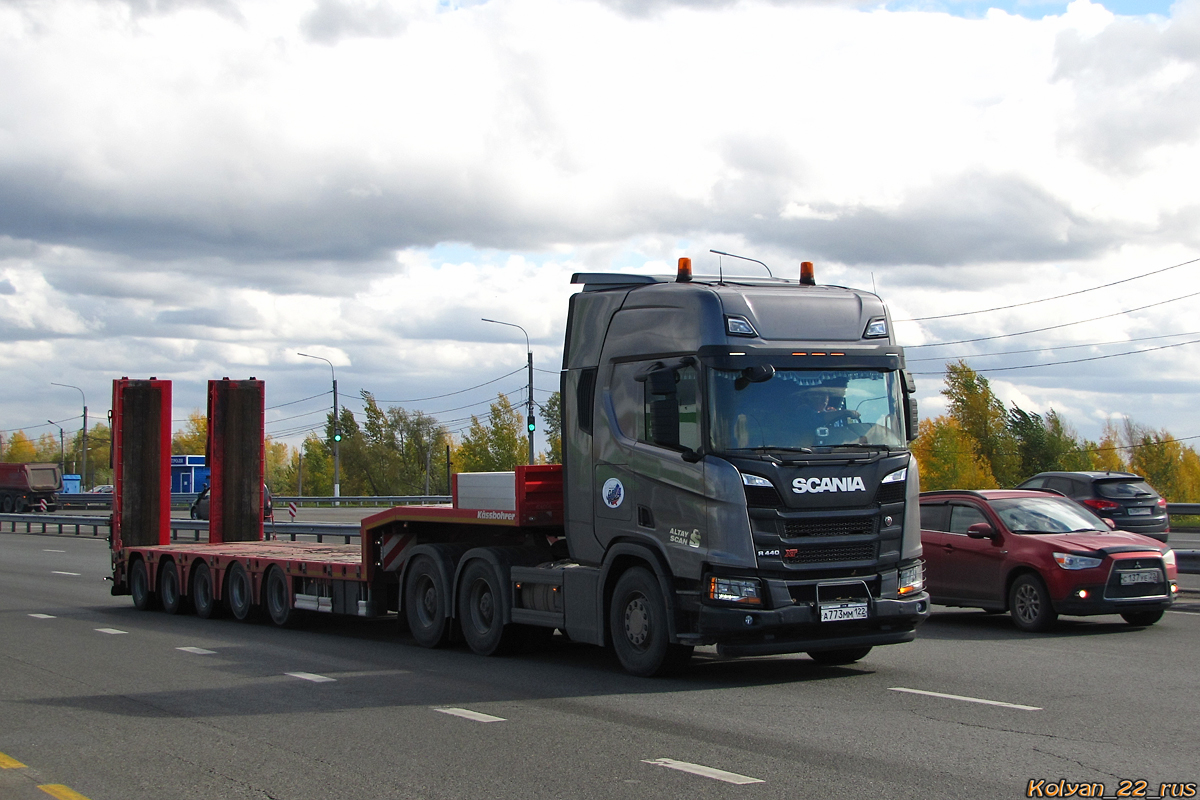 Алтайский край, № А 773 ММ 122 — Scania ('2016) R440