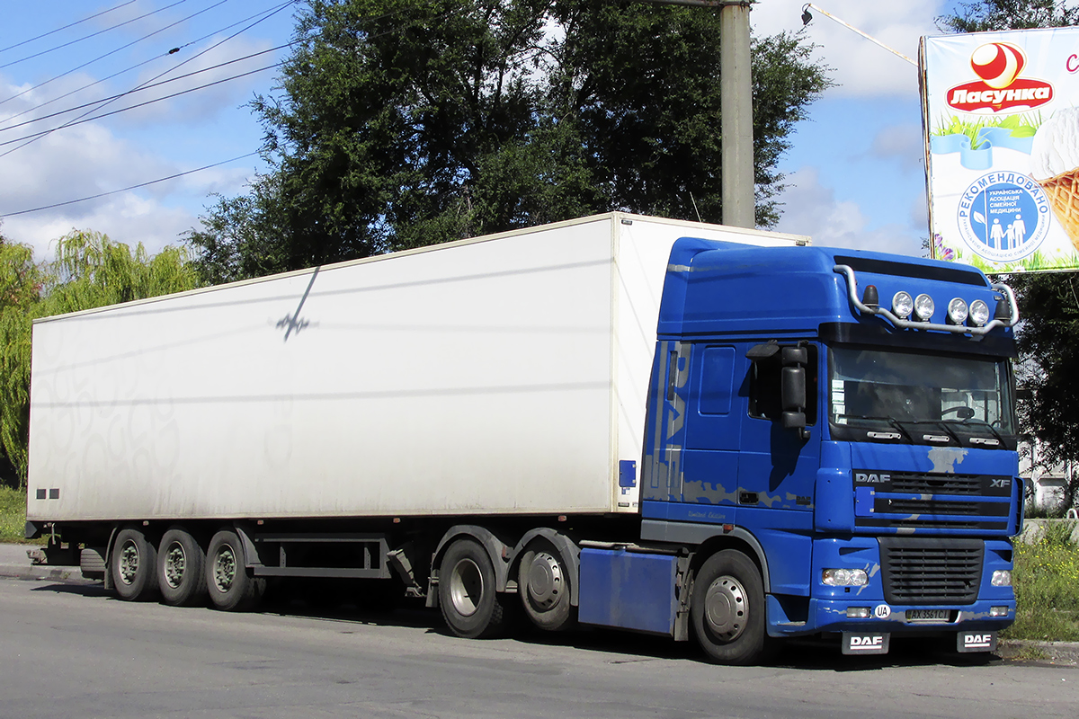 Харьковская область, № АХ 3561 СІ — DAF XF95 FT