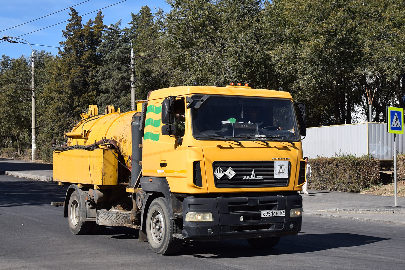 Волгоградская область, № К 951 СН 134 — МАЗ-5440B5