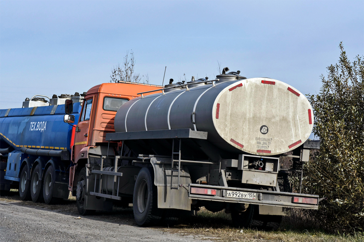 Омская область, № А 992 ВУ 155 — КамАЗ-43253-R4(28)