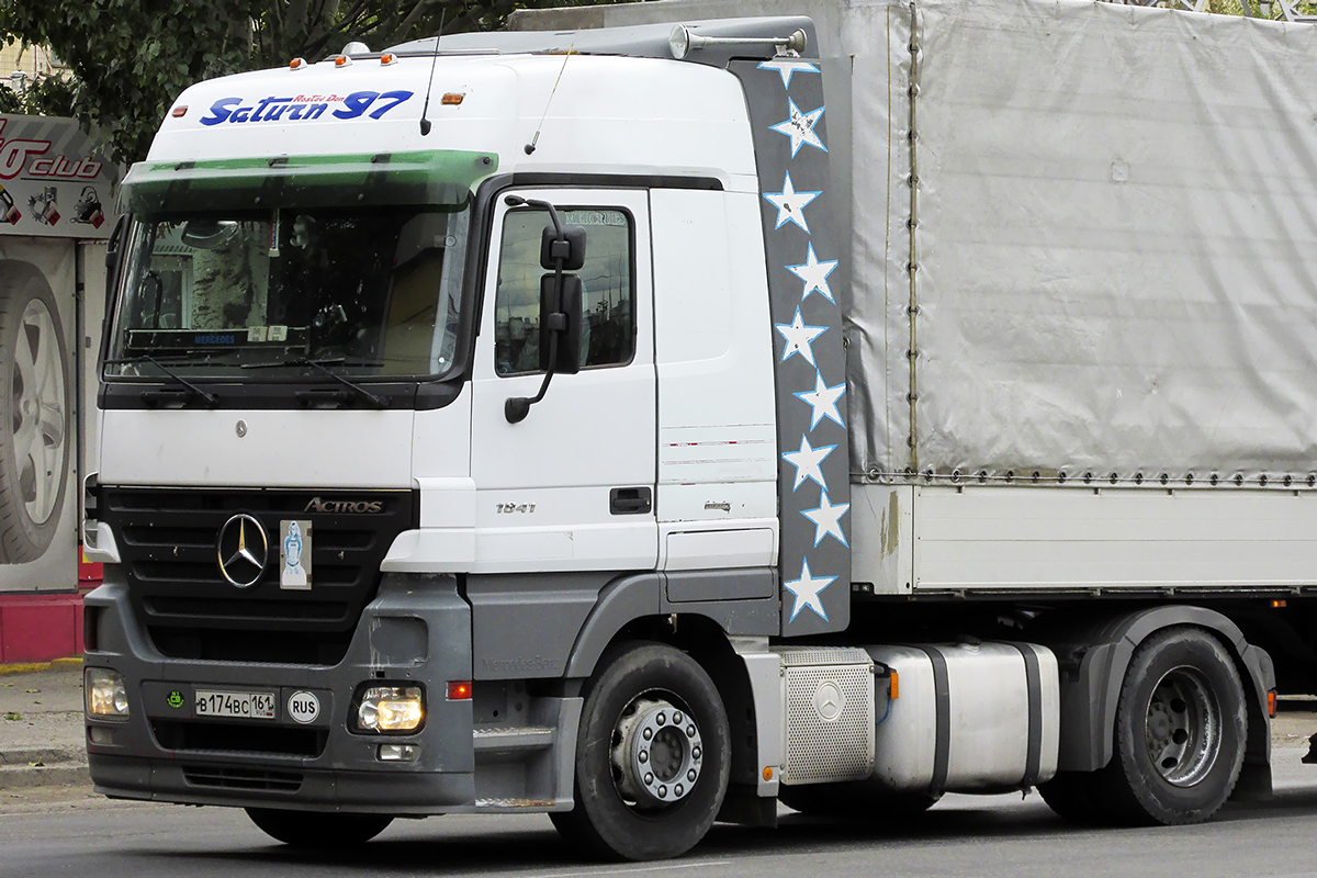 Ростовская область, № В 174 ВС 161 — Mercedes-Benz Actros ('2003) 1841