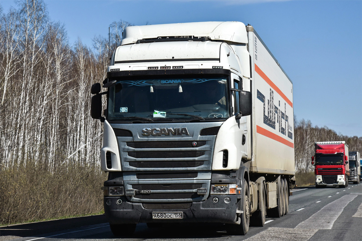 Оренбургская область, № А 680 ОС 156 — Scania ('2009) R420