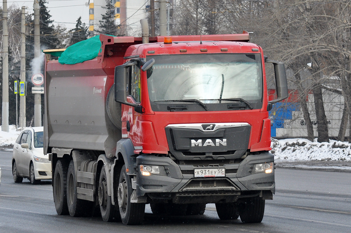 Омская область, № Х 931 ЕУ 55 — MAN TGS ('2020) 41.440