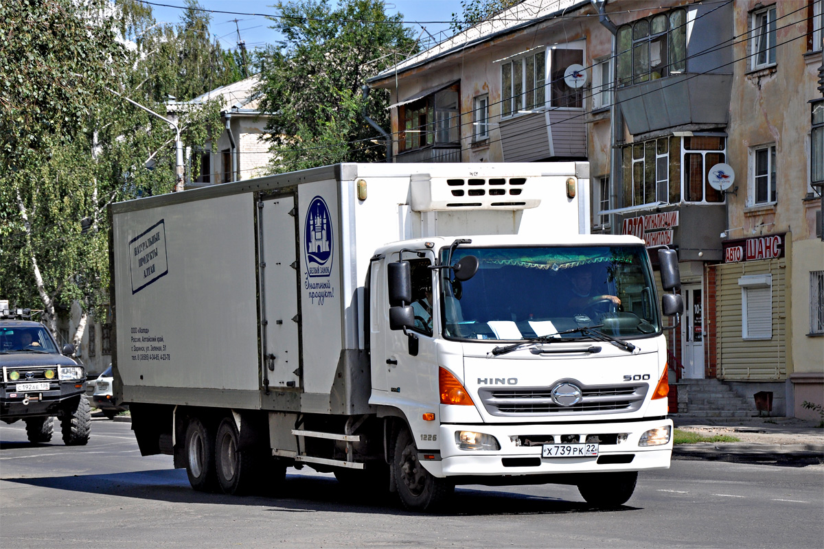 Алтайский край, № Х 739 РК 22 — Hino 500