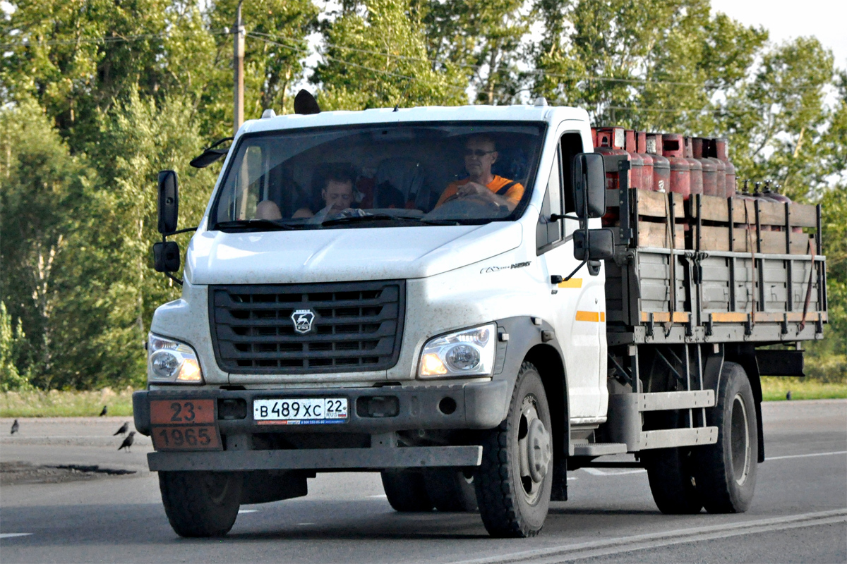 Алтайский край, № В 489 ХС 22 — ГАЗ-C41R33