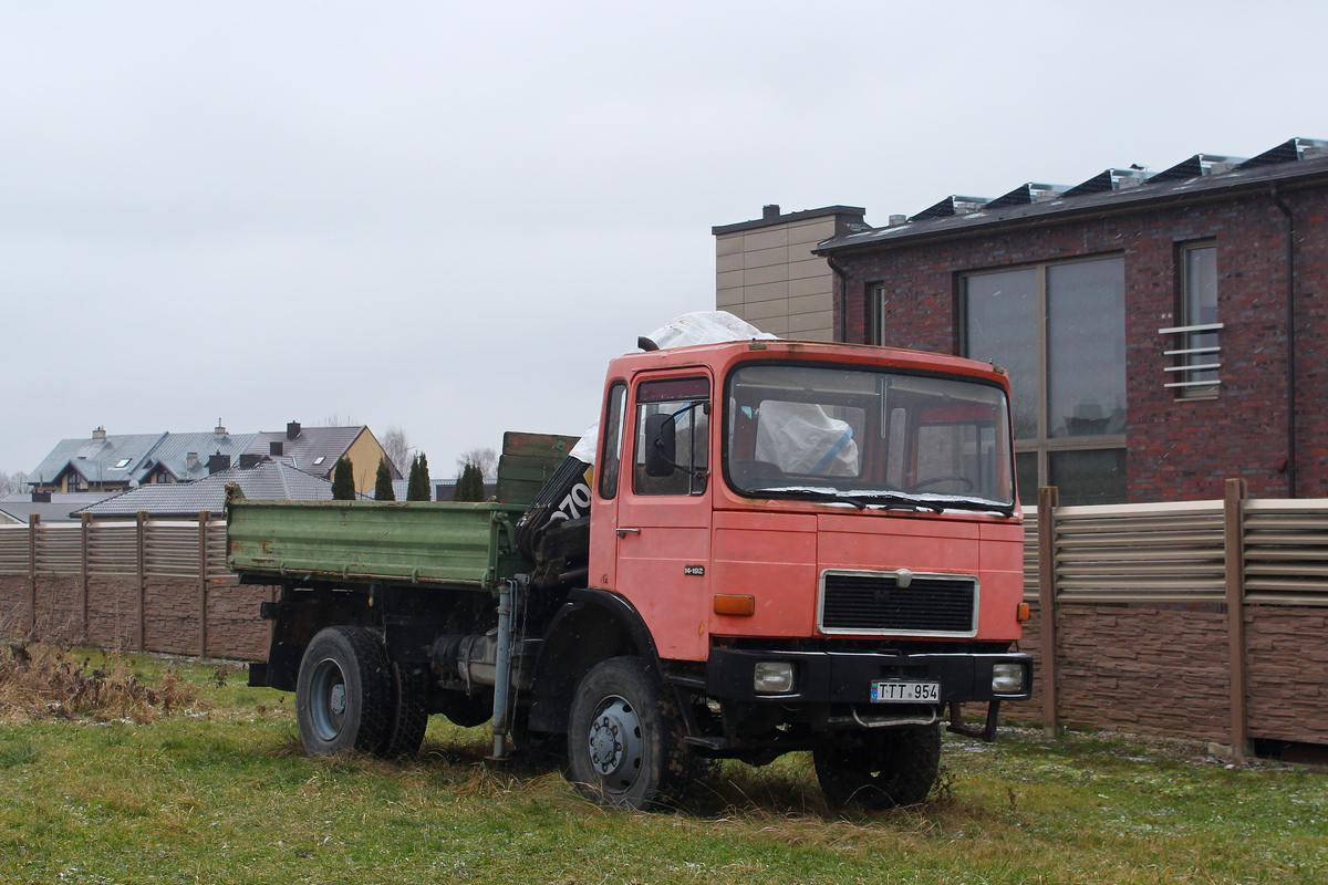 Литва, № TTT 954 — MAN F8 (общая модель)