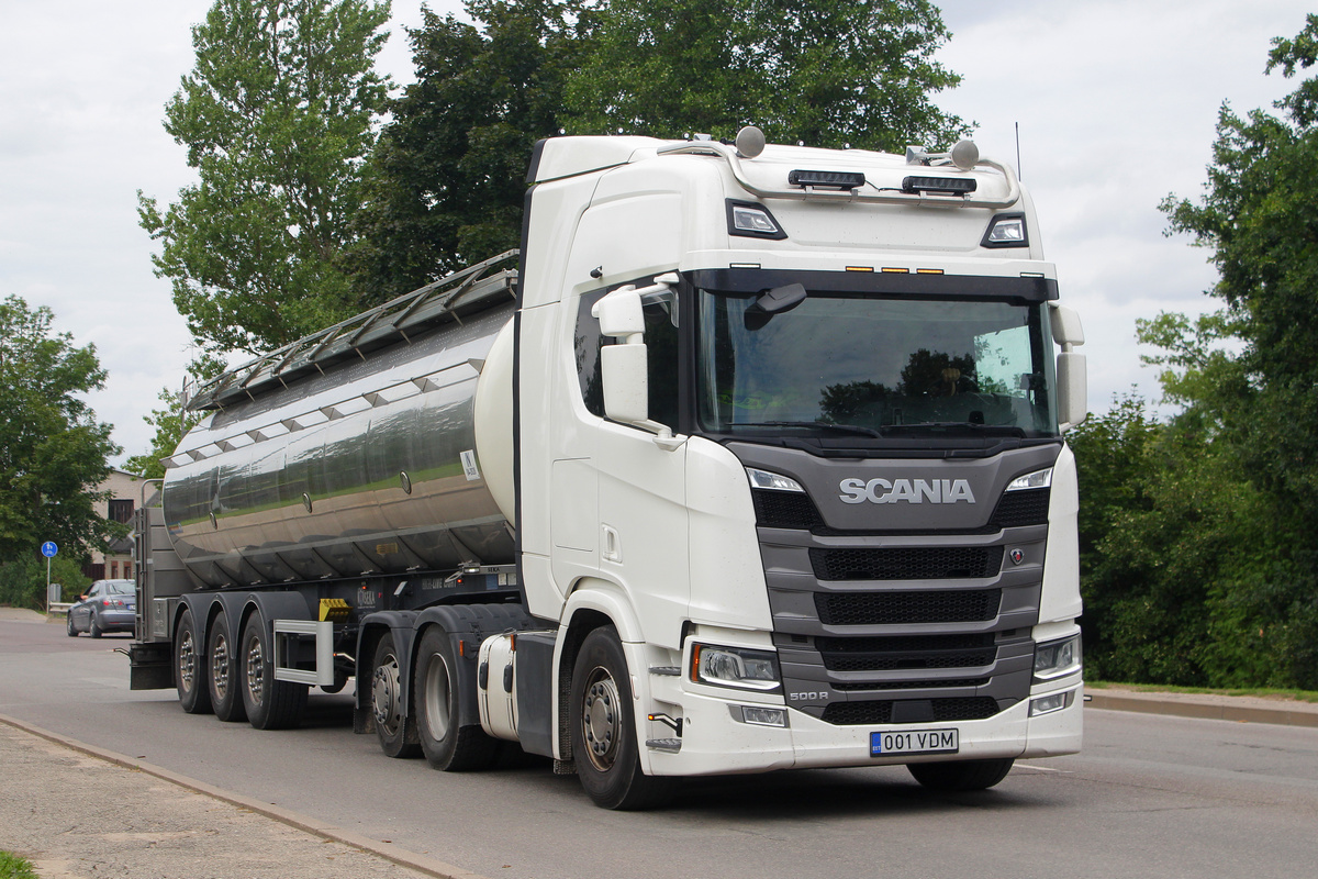 Эстония, № 001 VDM — Scania ('2016) R500