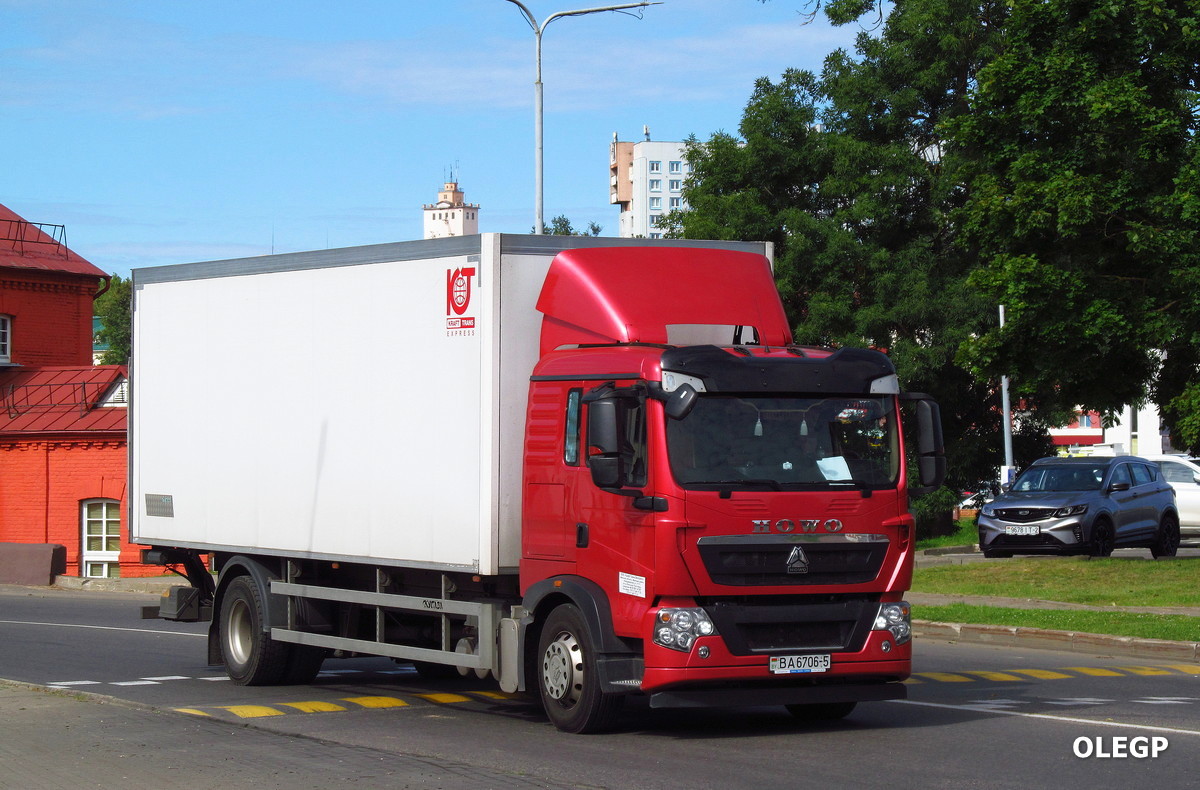 Минская область, № ВА 6706-5 — Howo T5G ZZ1167