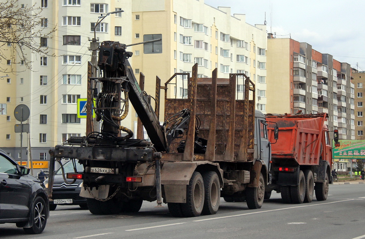 Псковская область, № А 626 КК 60 — КамАЗ-53229-02 [53229C]