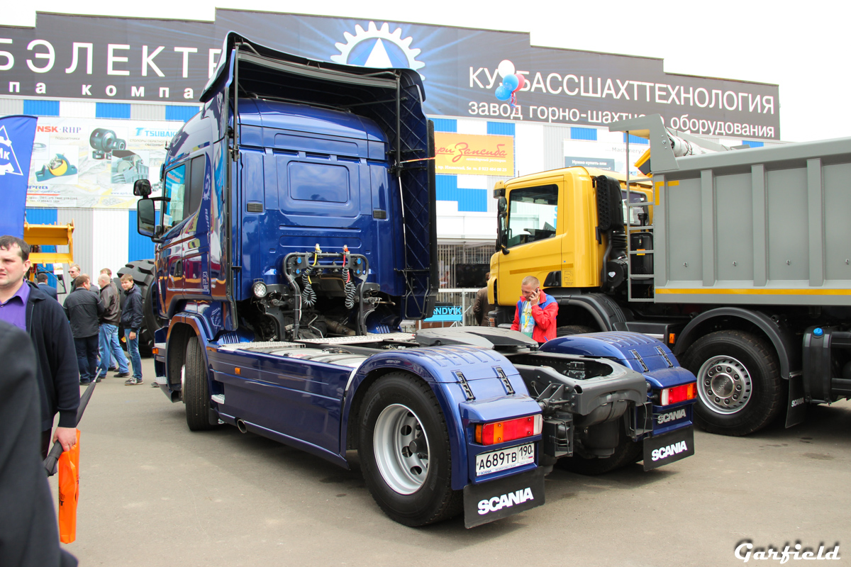 Кемеровская область, № А 689 ТВ 190 — Scania ('2009) R440; Кемеровская область — Новые автомобили; Кемеровская область — Уголь России и Майнинг 2013