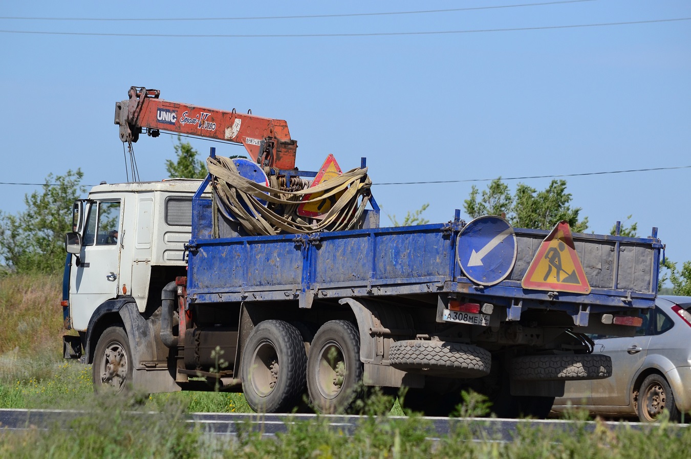 Волгоградская область, № А 308 МЕ 34 — КамАЗ-5320