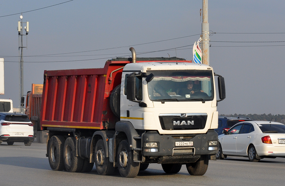 Омская область, № У 222 МЕ 55 — MAN TGS 41.400