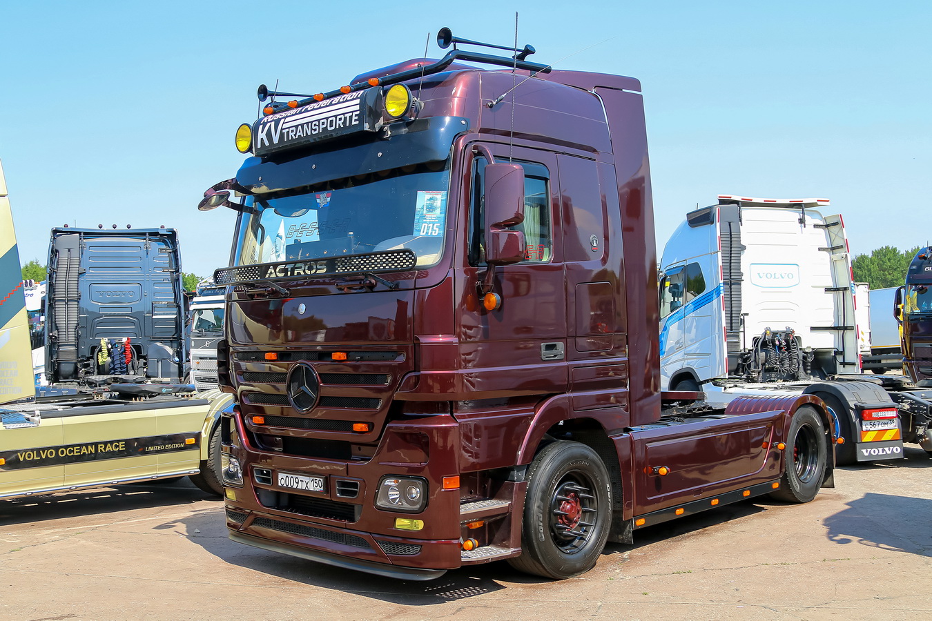 Московская область, № О 009 ТХ 150 — Mercedes-Benz Actros ('2003) 1846; Московская область — Фестиваль TruckDay 2024