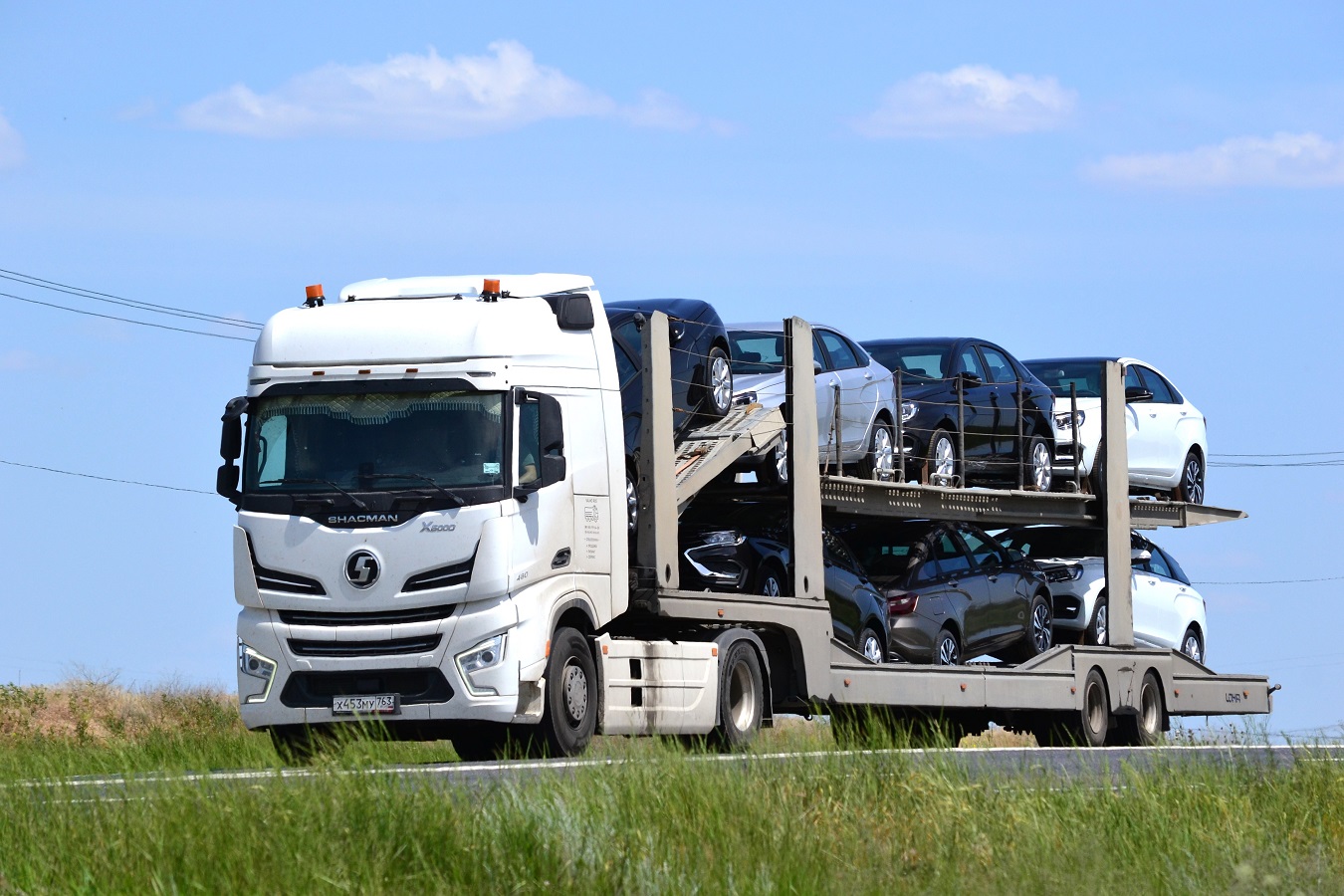 Самарская область, № Х 453 МУ 763 — Shaanxi Shacman X6000 SX4188
