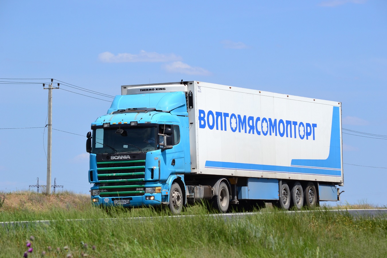 Волгоградская область, № Т 289 ЕХ 34 — Scania ('1996) R124L