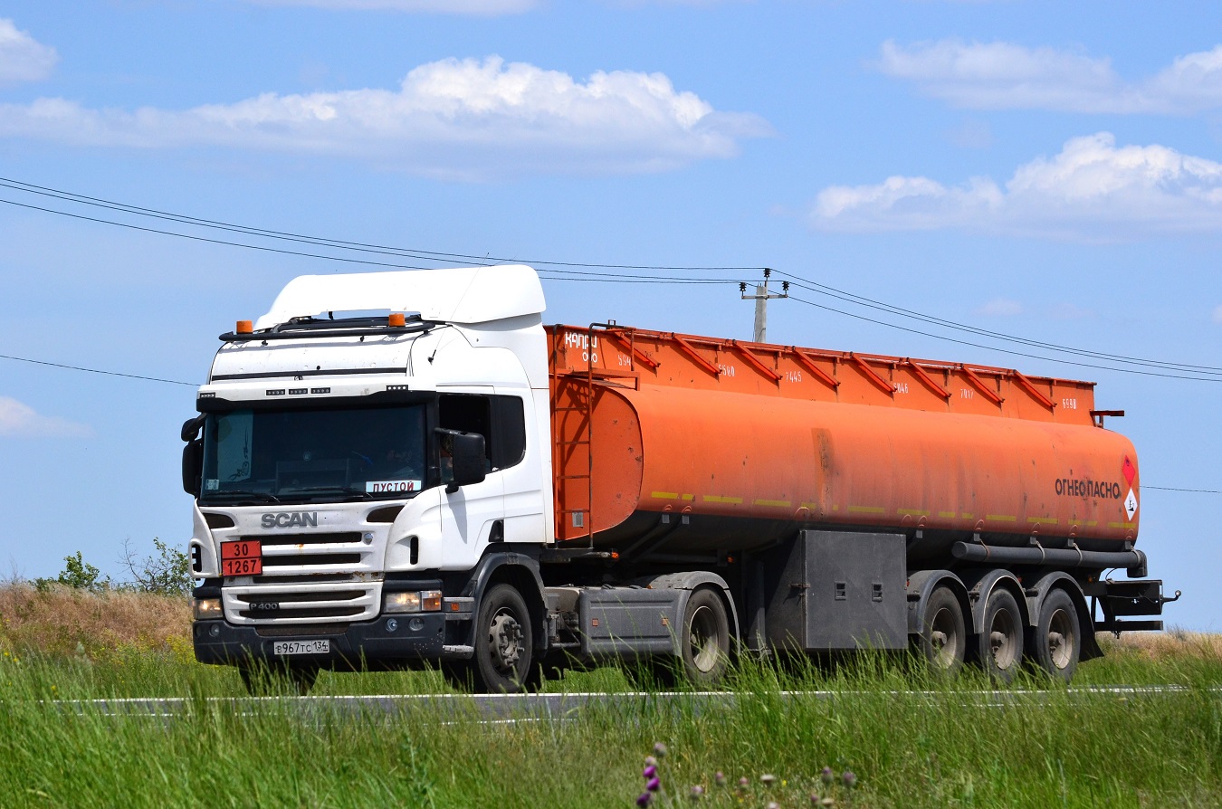 Волгоградская область, № В 967 ТС 134 — Scania ('2011) P400