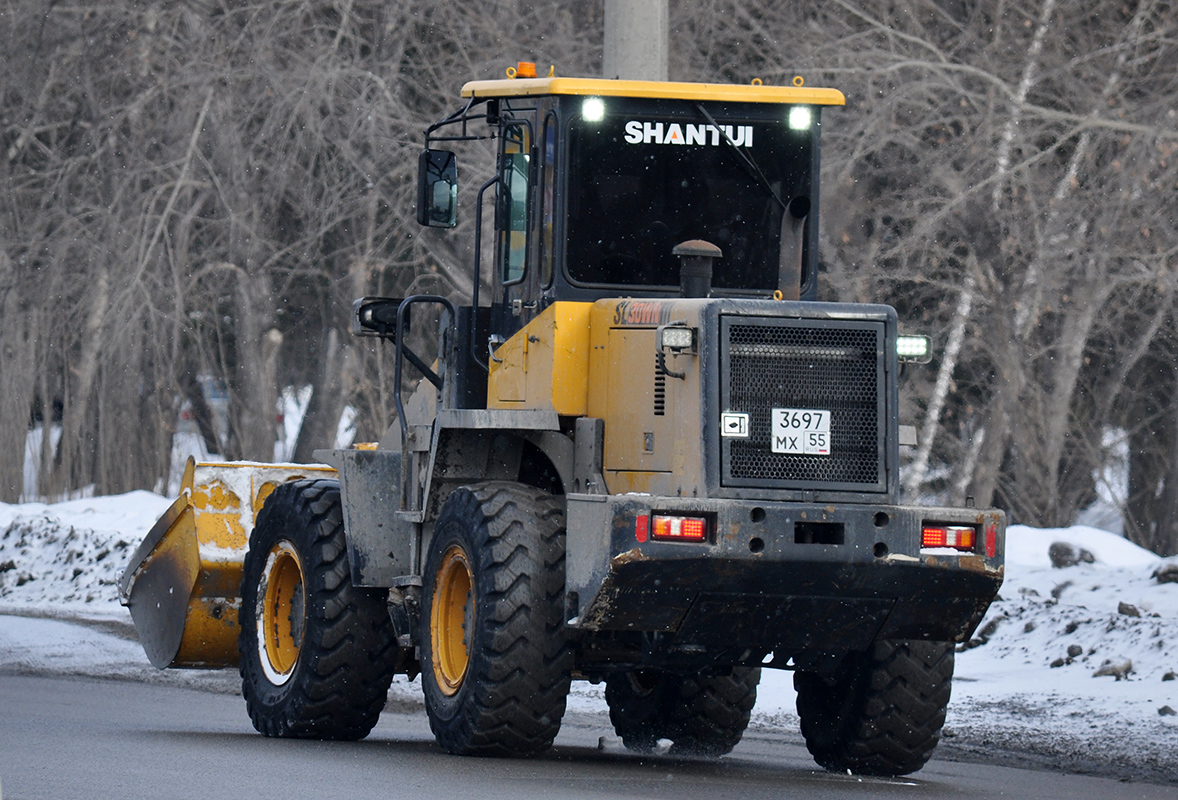 Омская область, № 3697 МХ 55 — Shantui SL30W