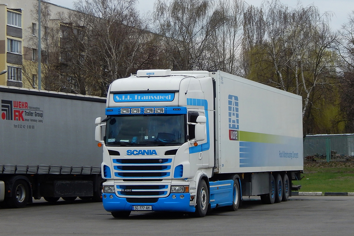 Грузия, № SC-777-AH — Scania ('2009) R420