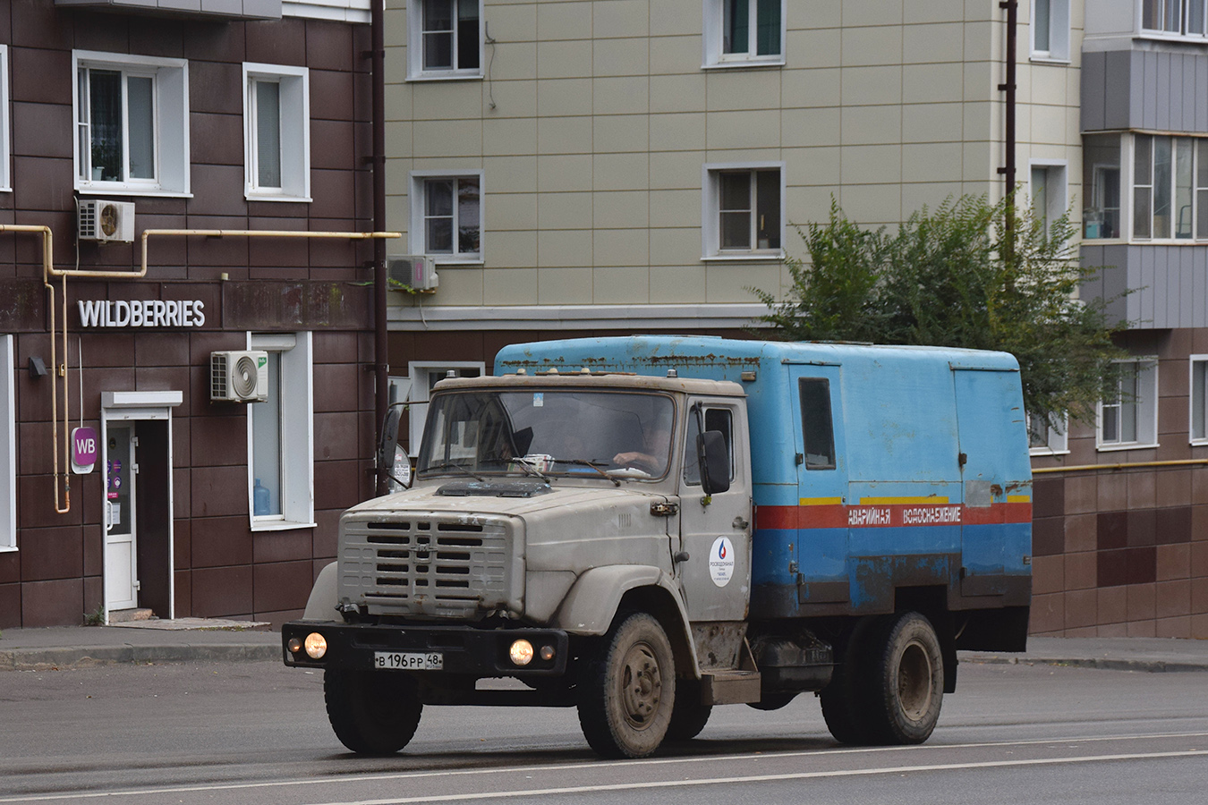 Липецкая область, № В 196 РР 48 — ЗИЛ-433362