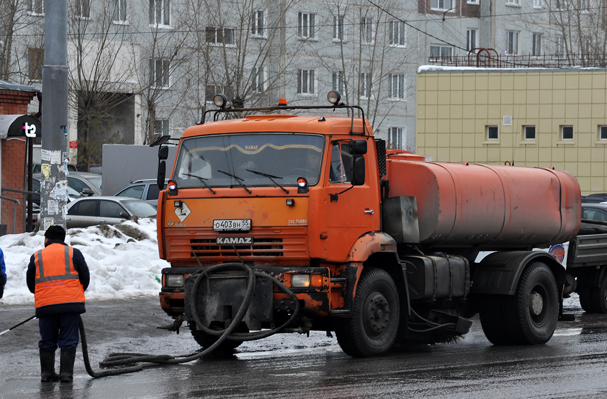 Омская область, № О 403 ВН 55 — КамАЗ-53605-62